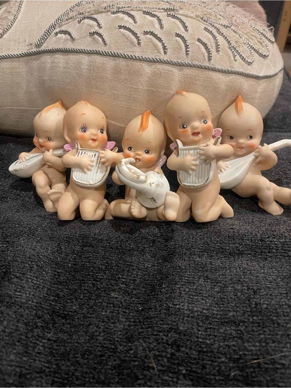 Vintage Kewpie figurine lot